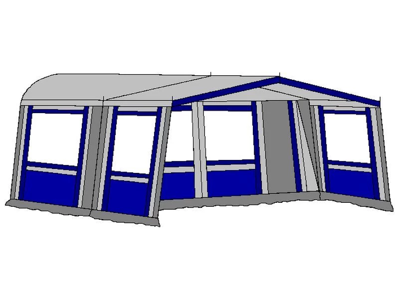 Hele Luifel Voor Voortent Aanritsbaar De Wenne Serie Blauw 1 Hele Luifel Voor Voortent Aanritsbaar De Wenne Serie Blauw