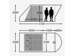 Dometic Opblaasbare Familie Tent Ftc Boracay 301 -Kampeerartikelen Exporteren Winkel 10 2 dometic opblaasbare familie tent ftc boracay 301 9120001468