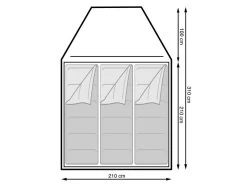 Eurotrail Koepeltent Campsite Rocky 3 Polyester -Kampeerartikelen Exporteren Winkel 17 2 eurotrail koepeltent campsite rocky 3 polyester ette0806 0904