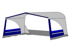 Te Velde Luifel Regenboog 240 Cm Blauw -Kampeerartikelen Exporteren Winkel 2 1 tevelde luifel regenboog rechts blauw 1