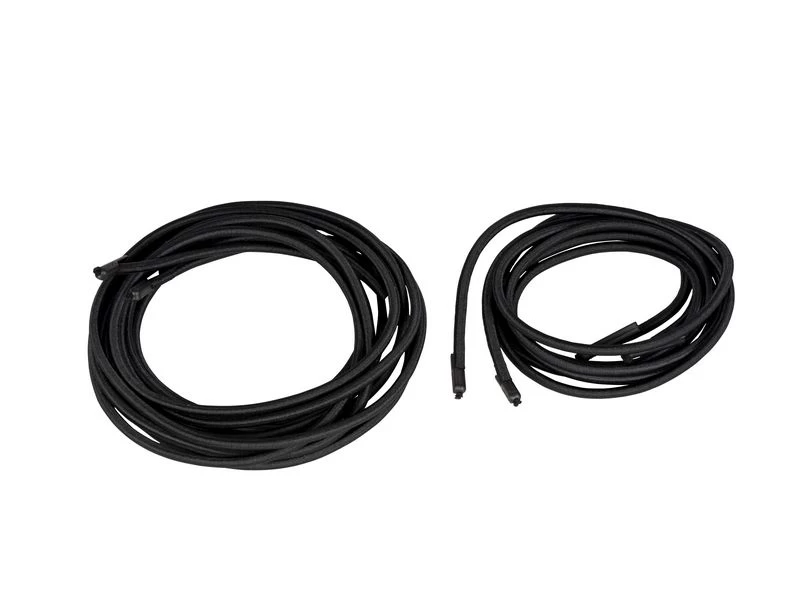 Crespo Elastiek Relaxstoelen 2x Kort 2x Lang Zwart 1 Crespo Elastiek Relaxstoelen 2x Kort 2x Lang Zwart