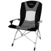 Eurotrail Vouwstoel Lyon Alu Zwart-Grijs