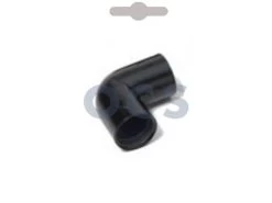 Reich Hoekstuk 90 Graden PE Zwart