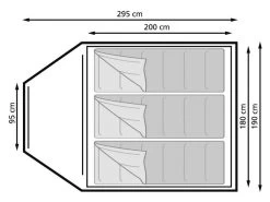 Bestsellers -Kampeerartikelen Exporteren Winkel 27 1 eurotrail koepeltent ontario 3 btc ette0856 1