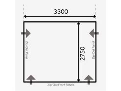 Kampa Dometic Opblaasbare Voortent Club Air All-season 330 M -Kampeerartikelen Exporteren Winkel 33 1 kampa dometic opblaasbare voortent club air all season 330 m 9120001105