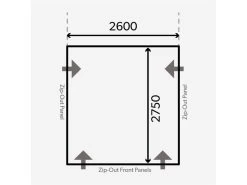 Kampa Dometic Opblaasbare Voortent Club Air Pro 260 M -Kampeerartikelen Exporteren Winkel 42 1 kampa dometic opblaasbare voortent club air pro 260 m 9120001114