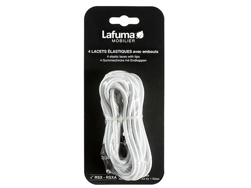 Lafuma Elastiek Relaxstoel Wit 1 Lafuma Elastiek Relaxstoel Wit