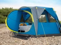 Coleman Familie Tent Octagon Blue-lime -Kampeerartikelen Exporteren Winkel 64 4 coleman familie tent octagon blue lime 2000035750