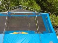 Coleman Familie Tent Octagon Blue-lime -Kampeerartikelen Exporteren Winkel 64 5 coleman familie tent octagon blue lime 2000035750