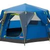 Coleman Familie Tent Octago Blue-lime