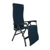 Crespo Kampeer Relaxstoel Ap-242 Air-deluxe Ergo Blauw Kleur 84