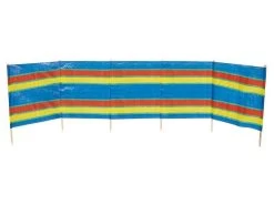 Bo-Camp Strandwindscherm 5-Vaks 4,6x0,9 Meter